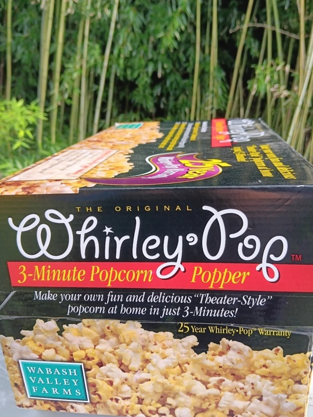 Whirley-Pop Classic Popcorn Popper in Red - Authentic by Wabash Valley Farms NIB